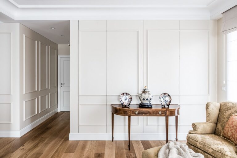 Strona główna salon w stylu angielskim