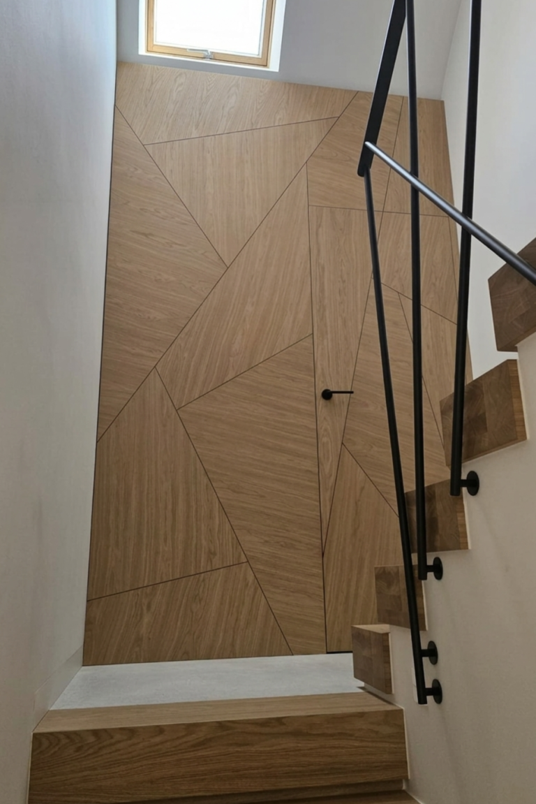Dębowe drzwi, dębowy panel